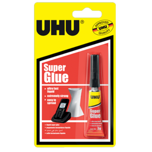 Picture of UHU SUPER GLUE LIQUID 3GM