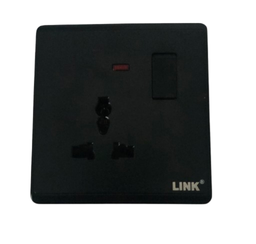 Picture of SOCKET SINGLE NEON BLACK