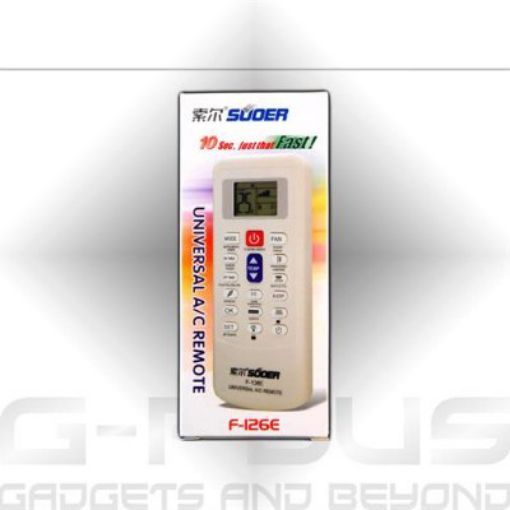 Picture of SUDER UNIVERSAL AC REMOTE F126E