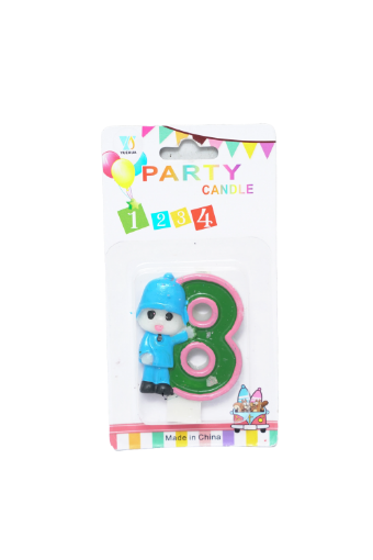 Picture of NUMERICAL CANDLE CARTOON