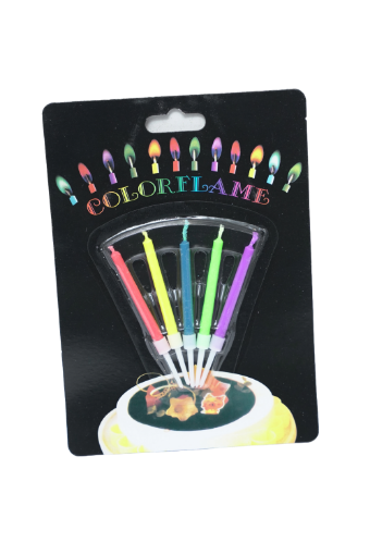 Picture of COLOUR FLAME CANDLE