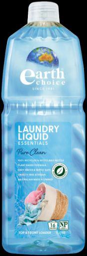 Picture of EARTH CHOICE LAUNDRY LIQUID PURE CLEAN POWER 1 LT