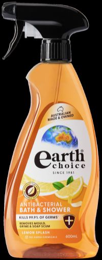 Picture of EARTH CHOICE BATHROOM SHOWER CLEANING SPRAY 600ML