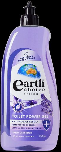 Picture of EARTH CHOICE TOILET CLEANER LAVANDER 750ML