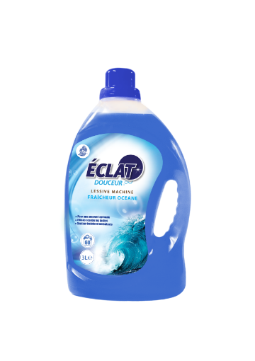 Picture of ECLAT LESSIVE LIQUIDE MACHINE MACHINE FRAICHEUR OCEANE 3L