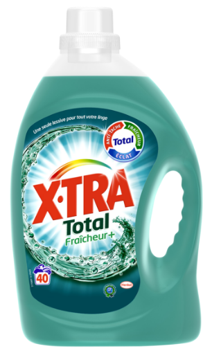 Picture of XTRA LESSIVE LIQUIDE MACHINE MACHINE TOTAL FRAICHEUR PLUS 3 L