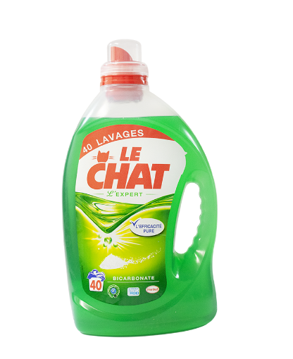 Picture of LE CHAT LESSIVE LIQUIDE MACHINE MACHINE EXPERT BICARBONATE 3 L