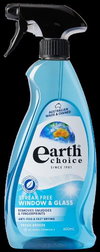 Picture of EARTH CHOICE GLASS SURFACE WINDOW CLEANING SPRAY 600ML
