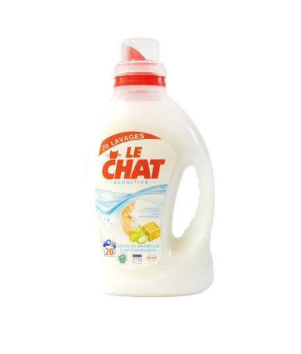 Picture of LE CHAT LESSIVE LIQUIDE MACHINE SENSITIVE 1 5 LT