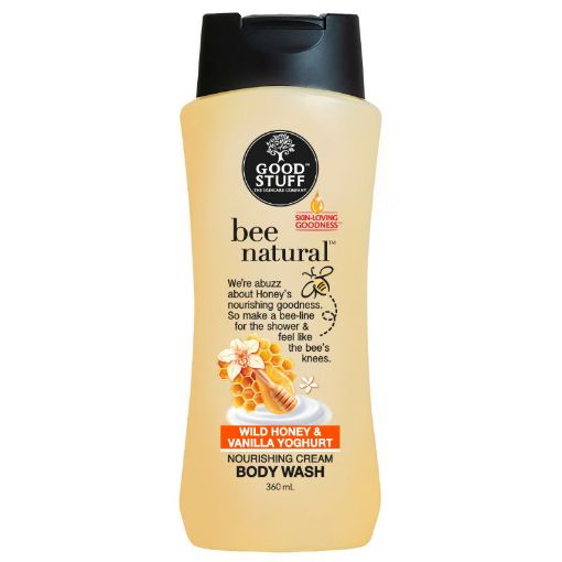 Picture of GOOD STUFF BODY WASH BEE NATURAL 360ML