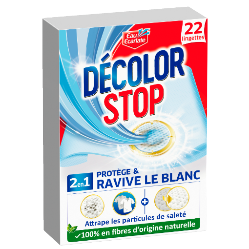 Picture of DECORSTOP RAVIVE BLANC 22 LINGETTES