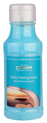 Picture of DSM BODY PEELING SOAP MIXED FLOWERS SCENT 400ML