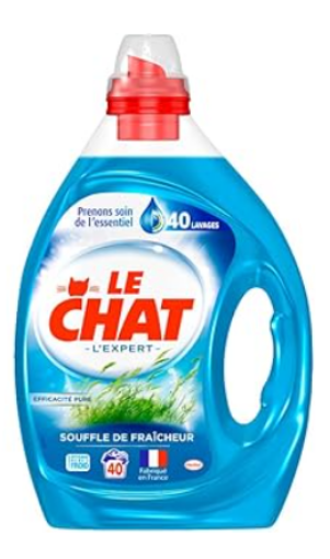 Picture of LE CHAT LESSIVE LIQUIDE MACHINE SOUFFLE DE FRAICHEUR 3 L