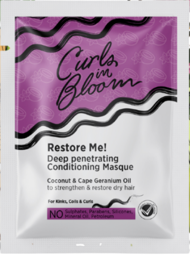 Picture of CURLS IN BLOOM RESTORE ME DEEP PENETRATING CONDITIONING MASQUE 50ML