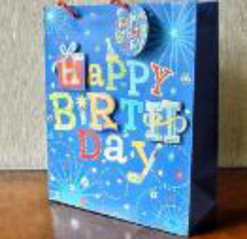 Picture of GIFT BAG MEDIUM MOTIF