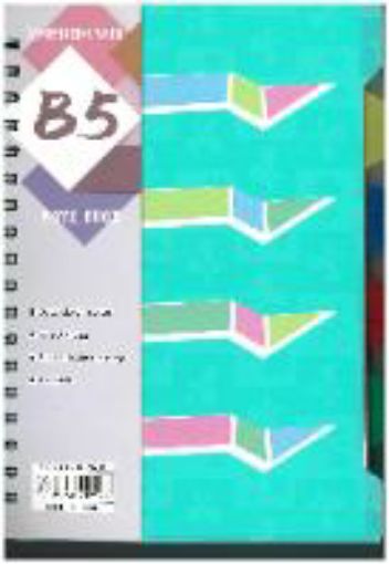 Picture of NB4B5 B5 120SHEET NOTEBOOK 4 SUBJECT SPIRAL