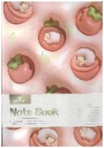 Picture of NOTEBOOK LIQUID FLOWER DESIGN HC