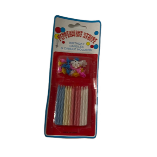 Picture of BIRTHDAY CANDLE X24  50026