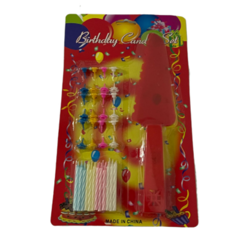 Picture of 24PCS CANDLE SET CAKE SERVER