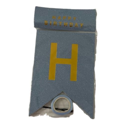 Picture of HAPPY BIRTHDAY BANNER 1 8MTS