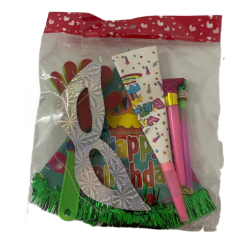 Picture of HAPPY BIRTHDAY SET 4PCS