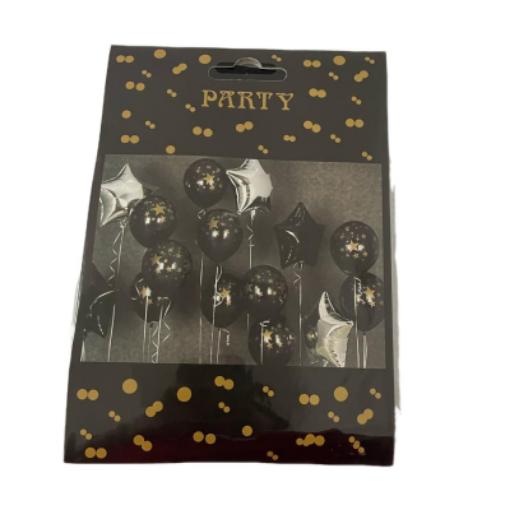 Picture of 15PCS BALLOON BLACK