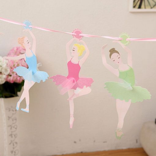 Picture of PARTY DECO BANNER BALLERINE