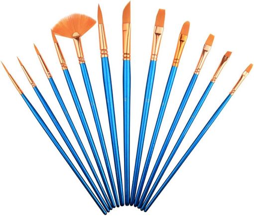 Picture of CZ ARTIST BRUSH SET X12 TAKLON