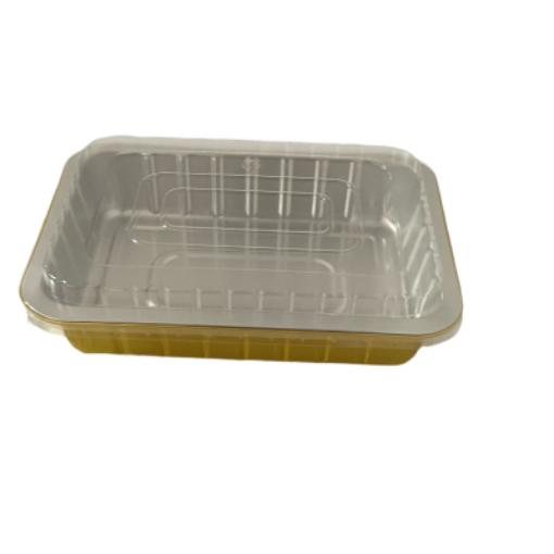 Picture of ALUMINIUM MOULD WITH PLASTIC LID 1000ML