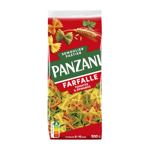 Picture of PANZANI FARFALLE LEGUMES 500G