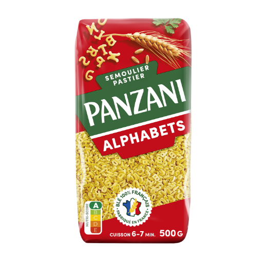 Picture of PANZANI ALPHABETS 500G