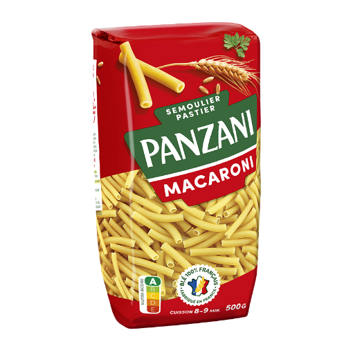 Picture of PANZANI MACARONI INTERN 500G