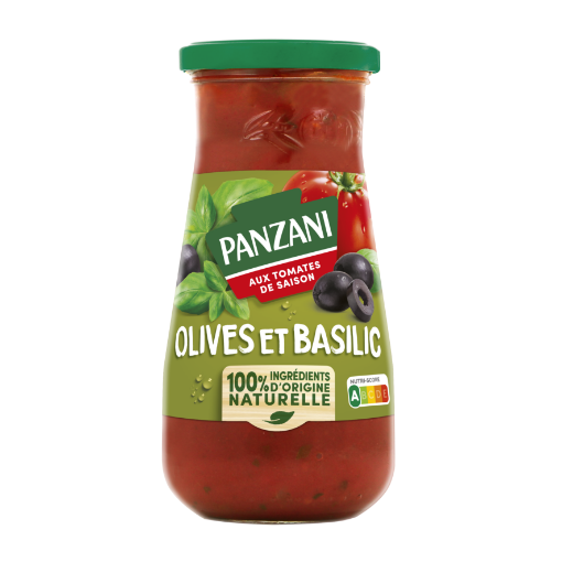 Picture of PANZANI SAUCE OLIVE AND BASILICO 400G