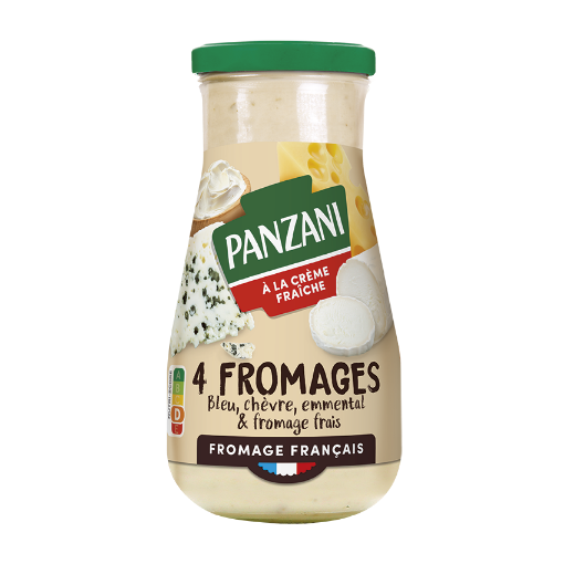 Picture of PANZANI SAUCE SPAGHETTO 4 FROMAGES 370G