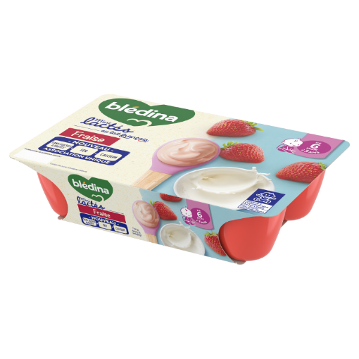 Picture of BLEDINA MINI LACTES FRAISE X6 55G