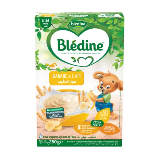 Picture of BLEDINA BLEDINE BANANE ET LAIT 250G