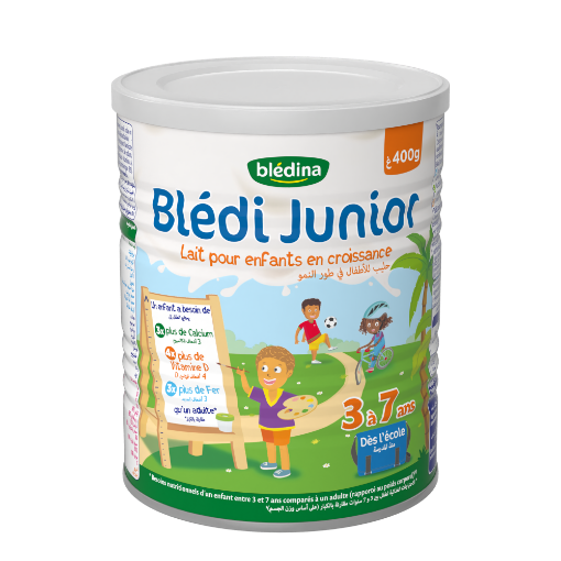 Picture of BLEDINA BLEDI JUNIOR LAIT CROISSANCE 3 A 7 ANS 400G