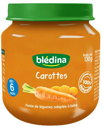 Picture of BLEDINA   CAROTTE VAPEUR 130G