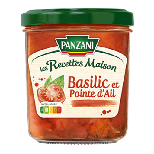 Picture of PANZANI SAUCE LES RECETTE MAISON BASILIC ET POINTE DAIL 320G