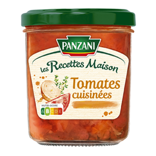 Picture of PANZANI SAUCE LES RECETTE MAISON TOMATES CUISINEES 320G