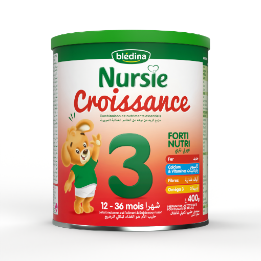 Picture of BLEDINA NURSIE CROISSANCE 3 400G