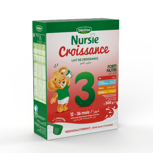 Picture of BLEDINA NURSIE 3 BAG  BOX 300G