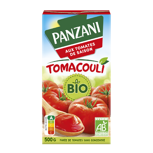Picture of PANZANI  TOMACOULI BIO NATURE 500G