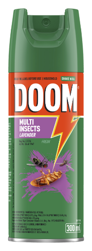Picture of DOOM INSECTICIDE LAVENDER 300ML