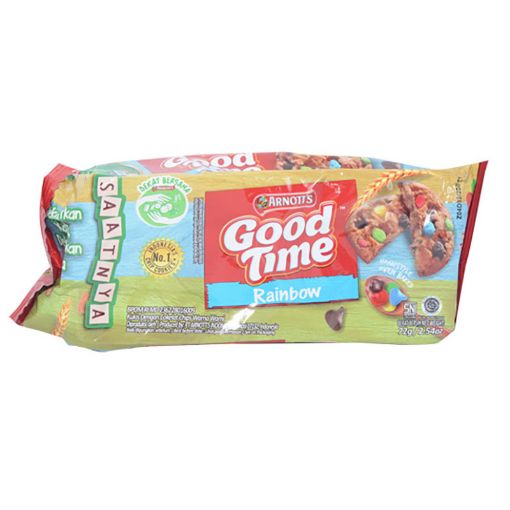 Picture of GOODTIME RAINBOW CHOCOLATE CHIP COOKIES 72G