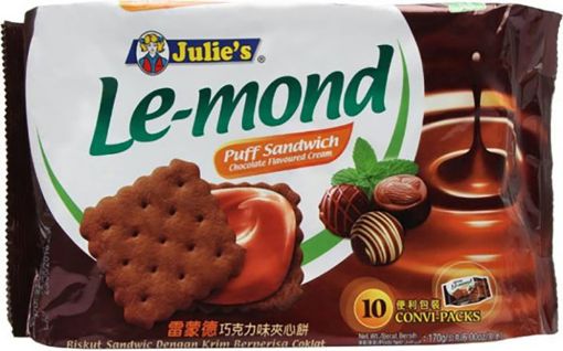 Picture of JULIE S LE MOND CHOCOLATE 180G