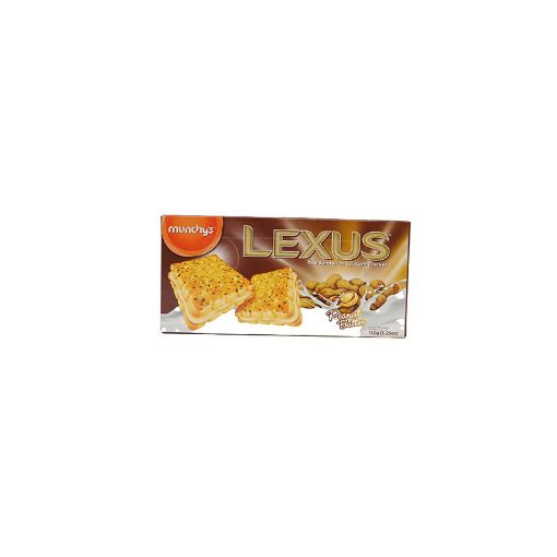 Picture of MUNCHYS LXUS PEANUT BUTTER SANDWICH 150G