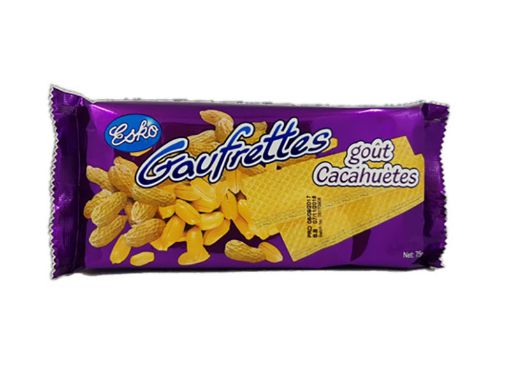 Picture of ESKO GAUFRETTE CACAHUETE 75G