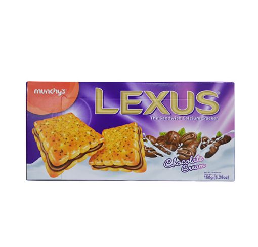 Picture of MUNCHYS LEXUS CHOCO SANDWICH 150G