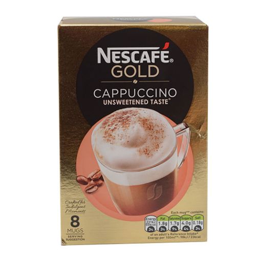 Picture of NESCAFE GOLD CAPPUCCINO UNSWEETENED 142G